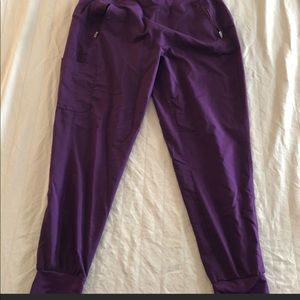 Tara Jogger scrub bottoms- size L